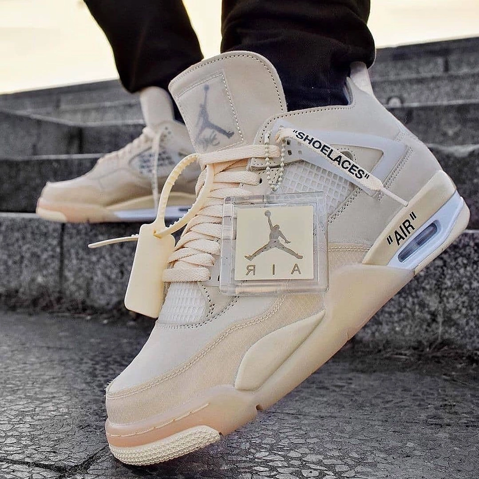 Air Jordan 4 off white - 1