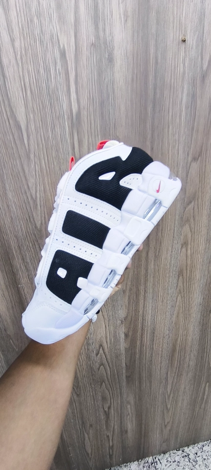Nike UP tempo branco e preto - 4
