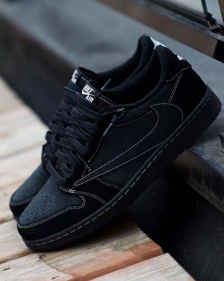 Air Jordan Travis Black Phantom 