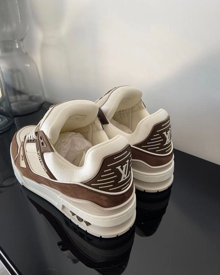 Tênis Louis Vuitton marron - 5