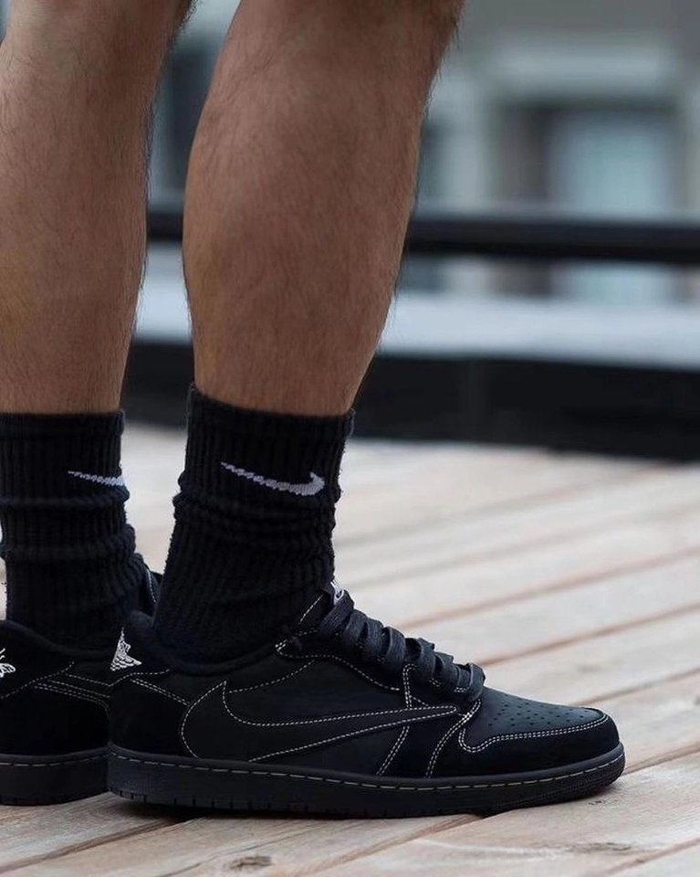 Air Jordan Travis Black Phantom  - 4