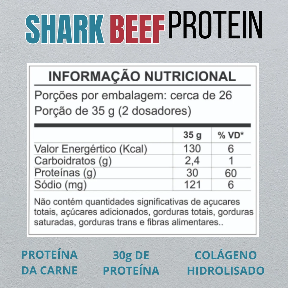 Shark Beef Protein 900g - 2