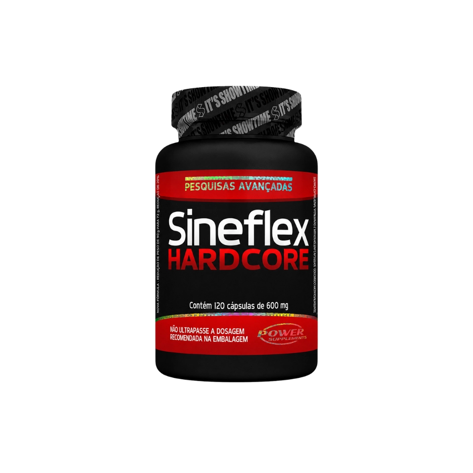 Sineflex Hardcore (120 cápsulas) - Power Supplements - 1