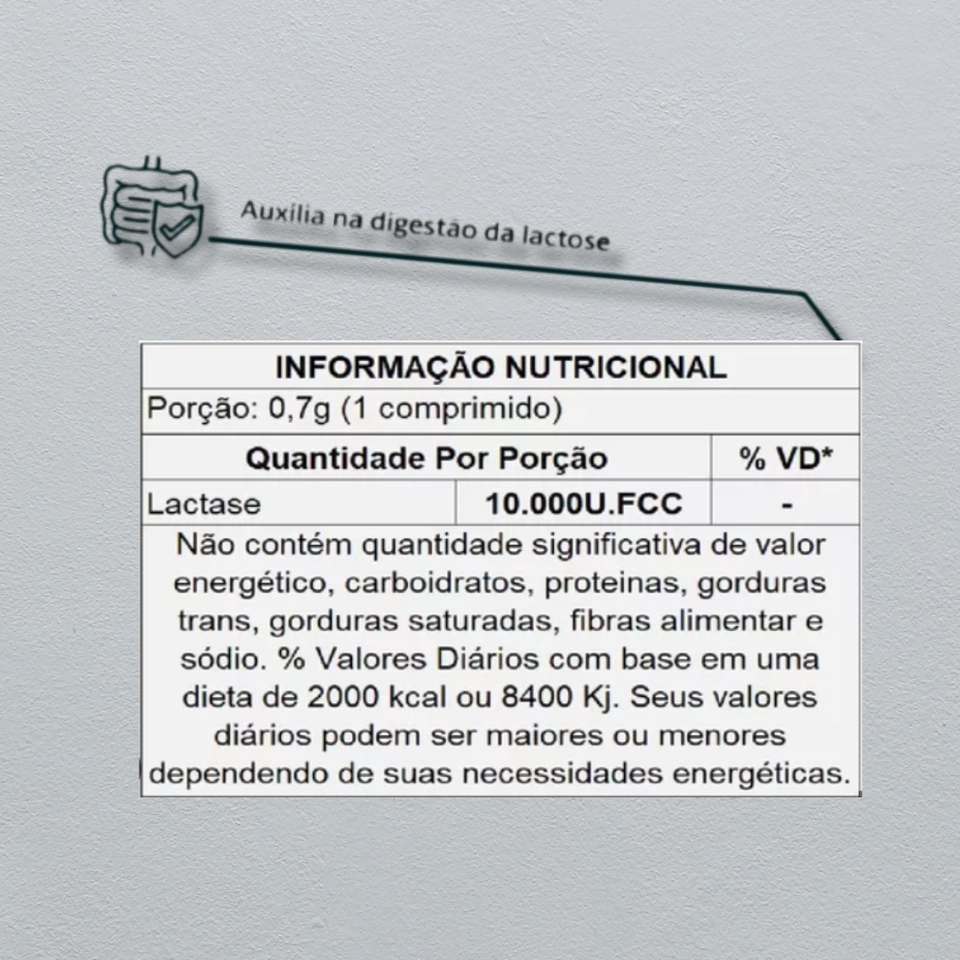 Lactase 10.000 FCC 30 Comprimidos Equaliv - 2