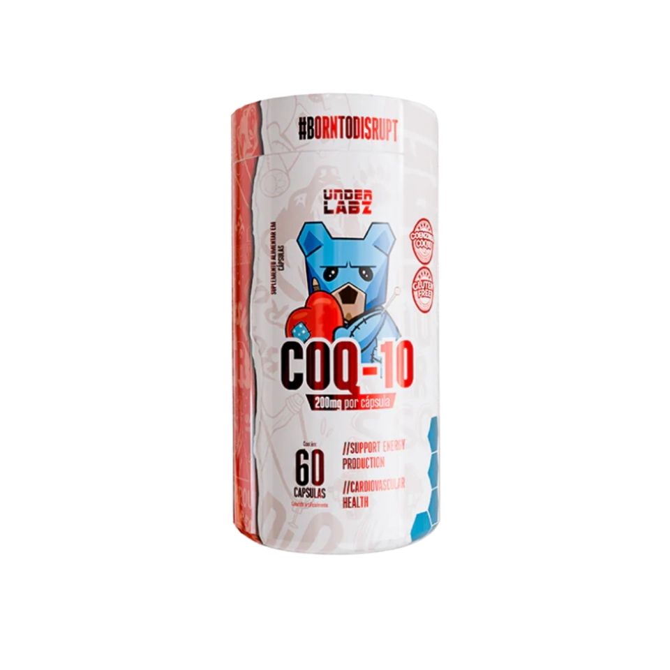 COQ-10 200mg Ultra Concentrada 60 Caps - Under Labz - 1