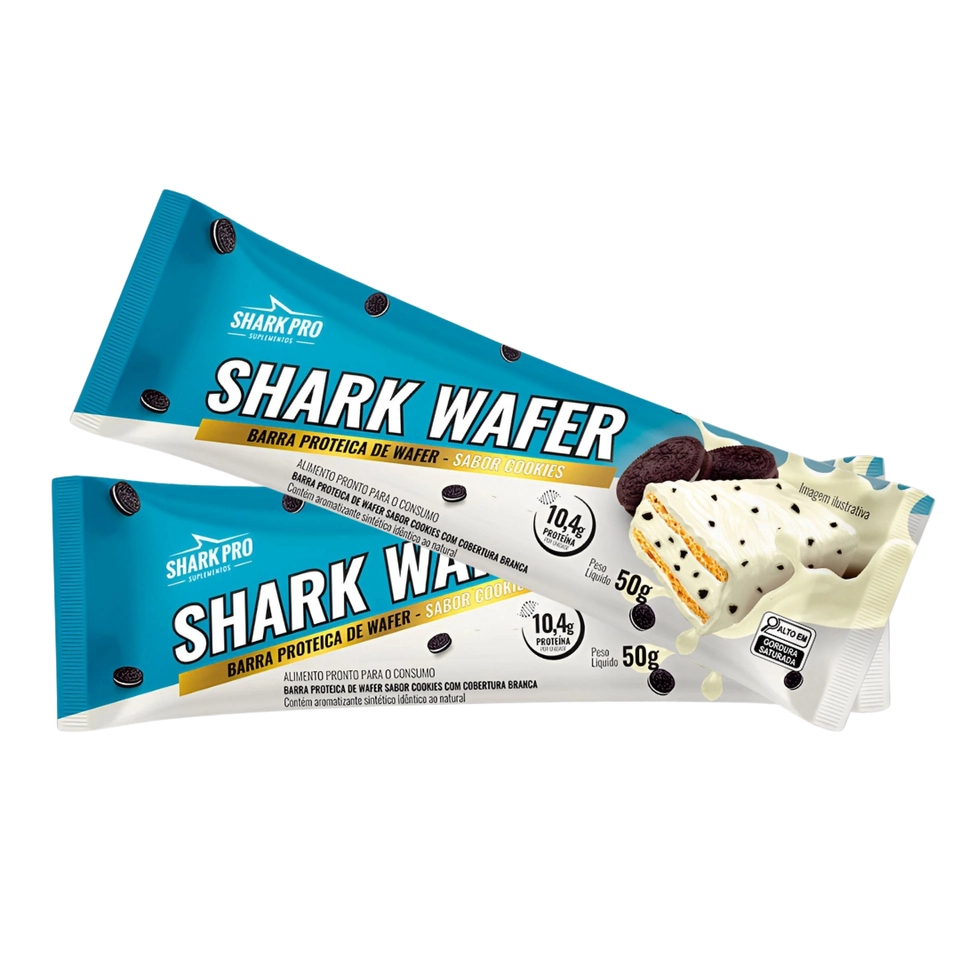 Snack Proteico Shark Wafer – 50g - 1