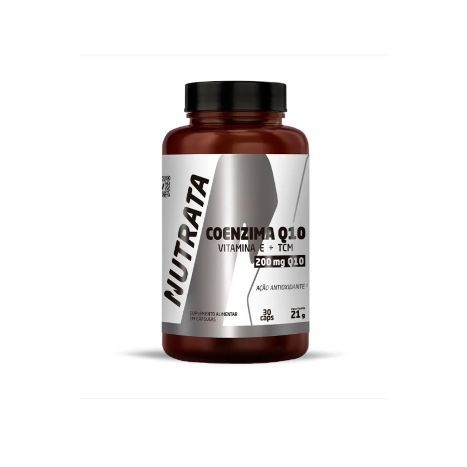 Coenzima Q10 200mg 30 Cápsulas Nutrata - 1