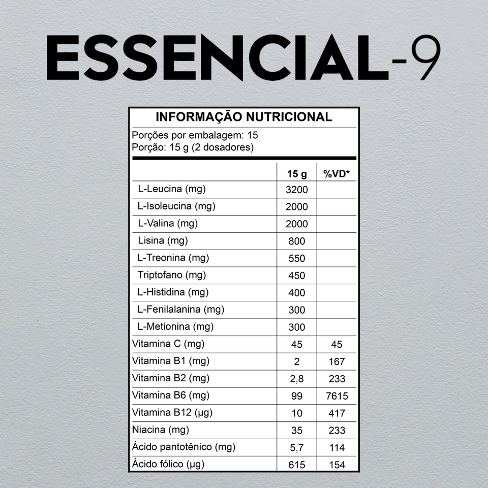 Essencial-9 | 225g - Bodyaction - 2