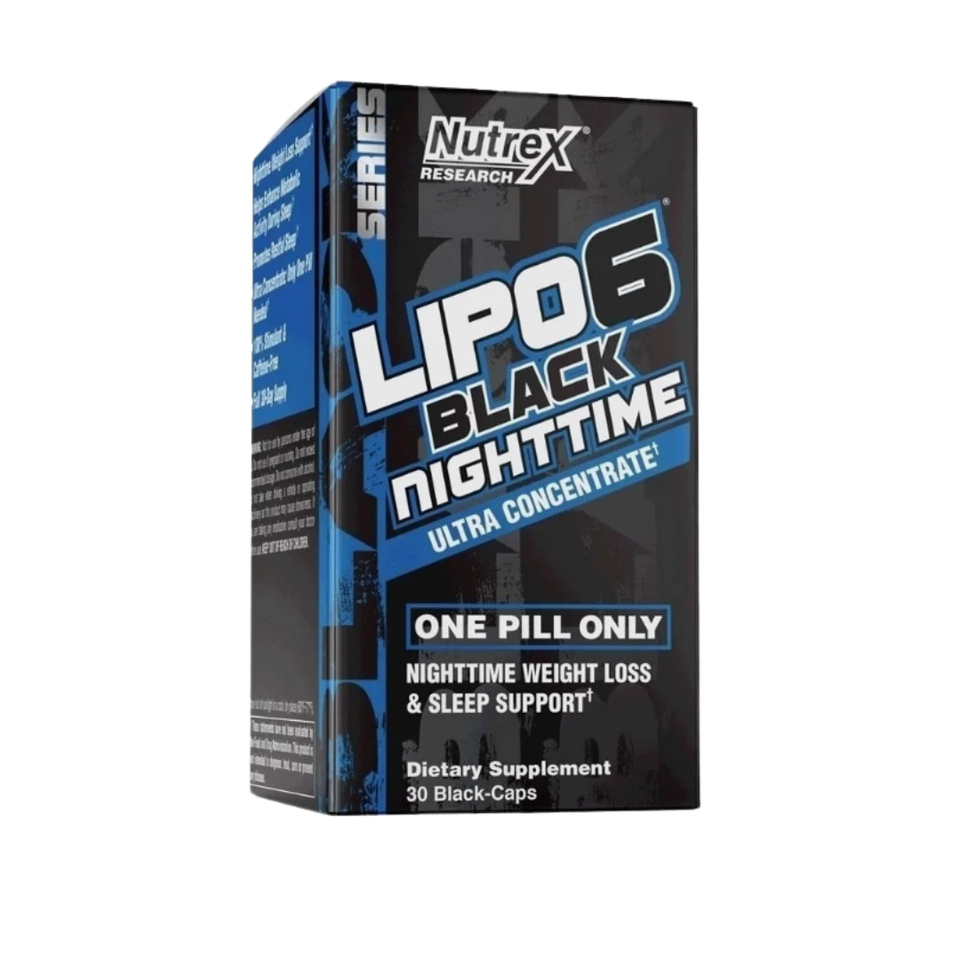Termogênico Lipo 6 Nighttime 60 Cápsulas Nutrex