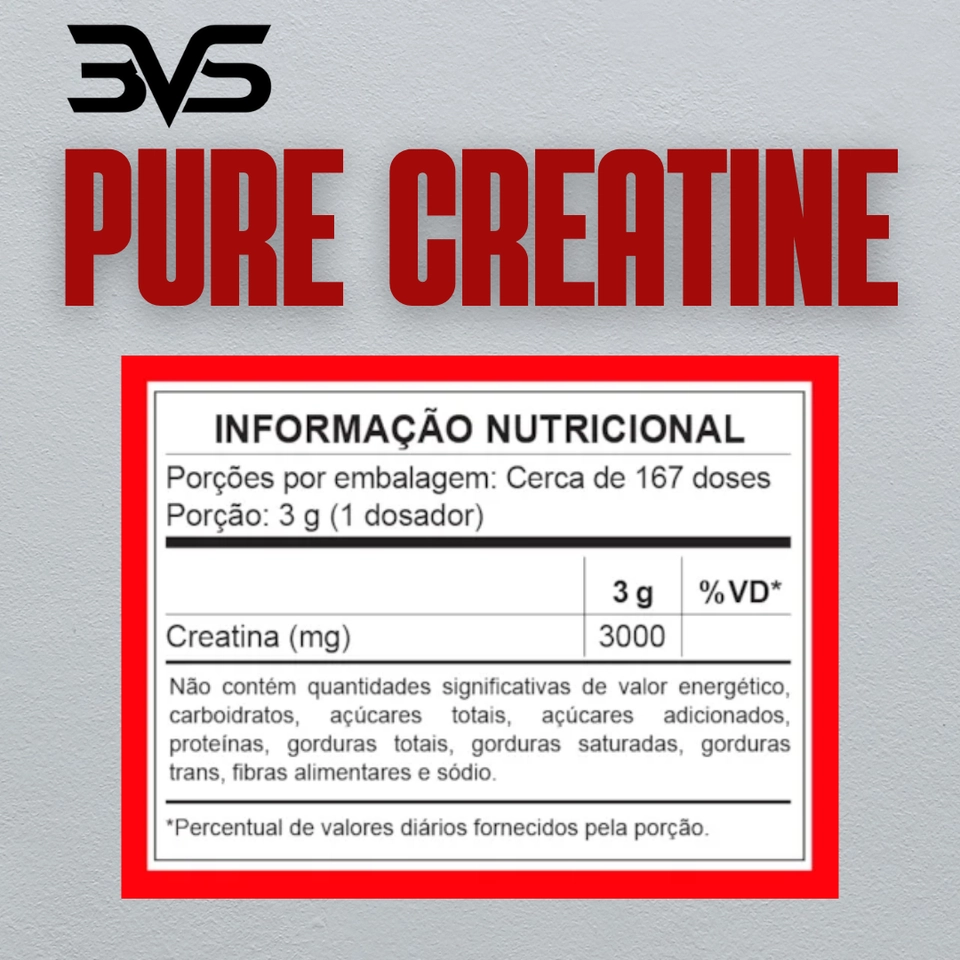 Creatina Monohidratada 500g - Refil - 2