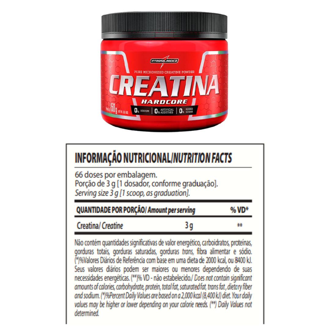 Creatina 150g IntegralMédica - 2