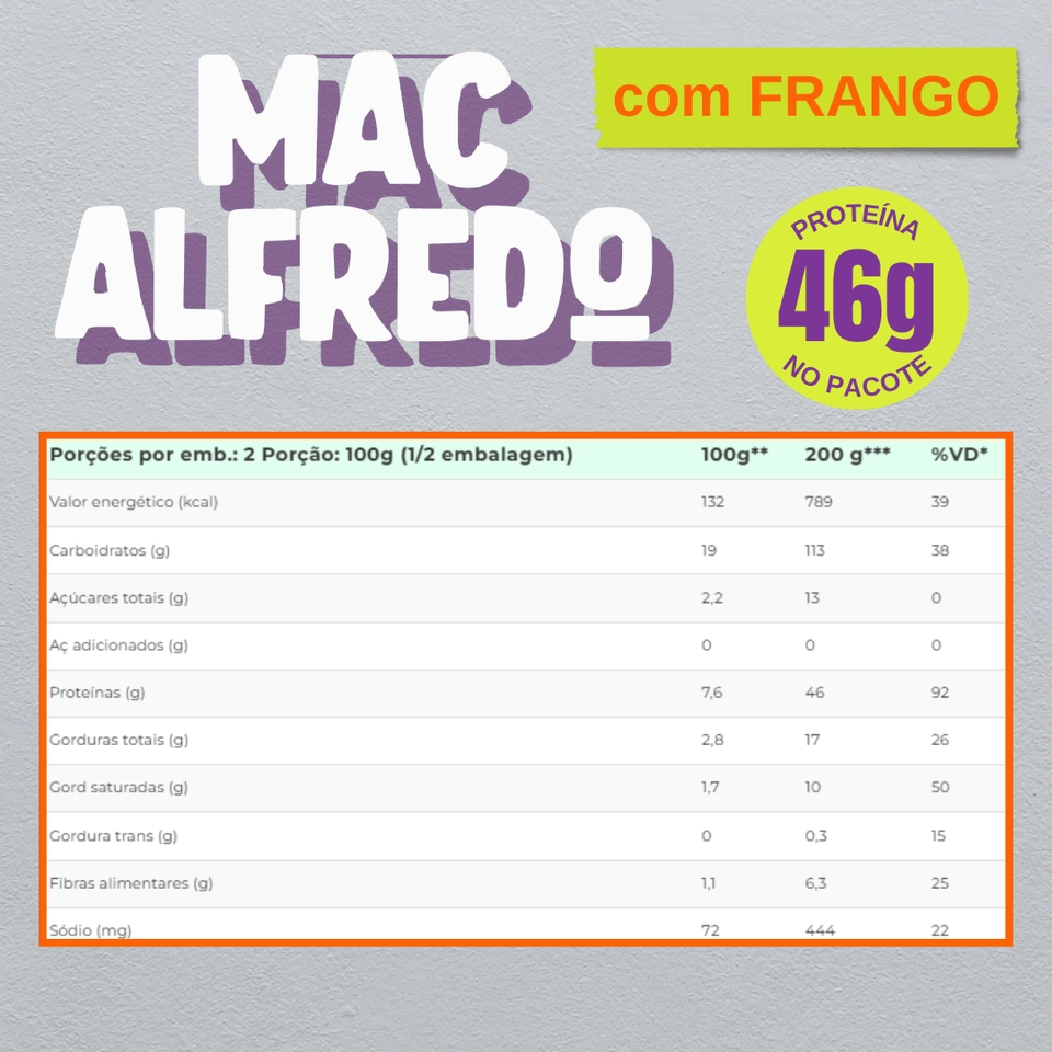 Mac Alfredo - HolyFoods - 2