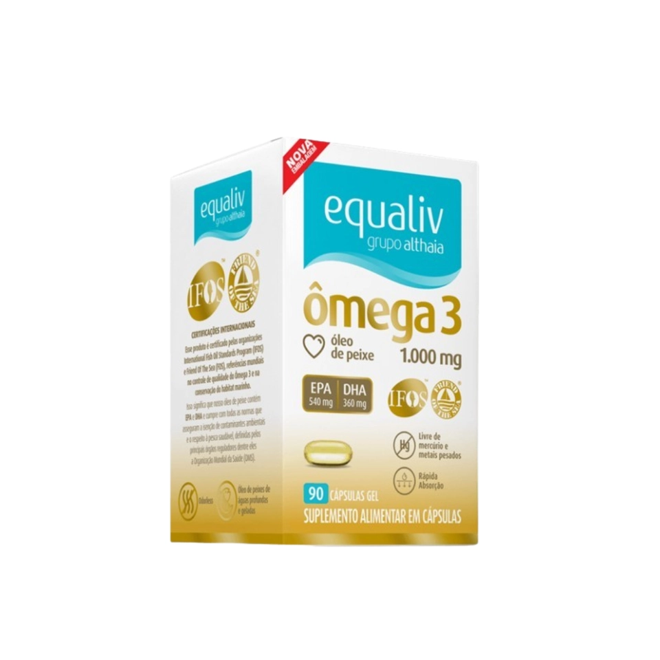 Ômega 3  120 Cápsulas Equaliv