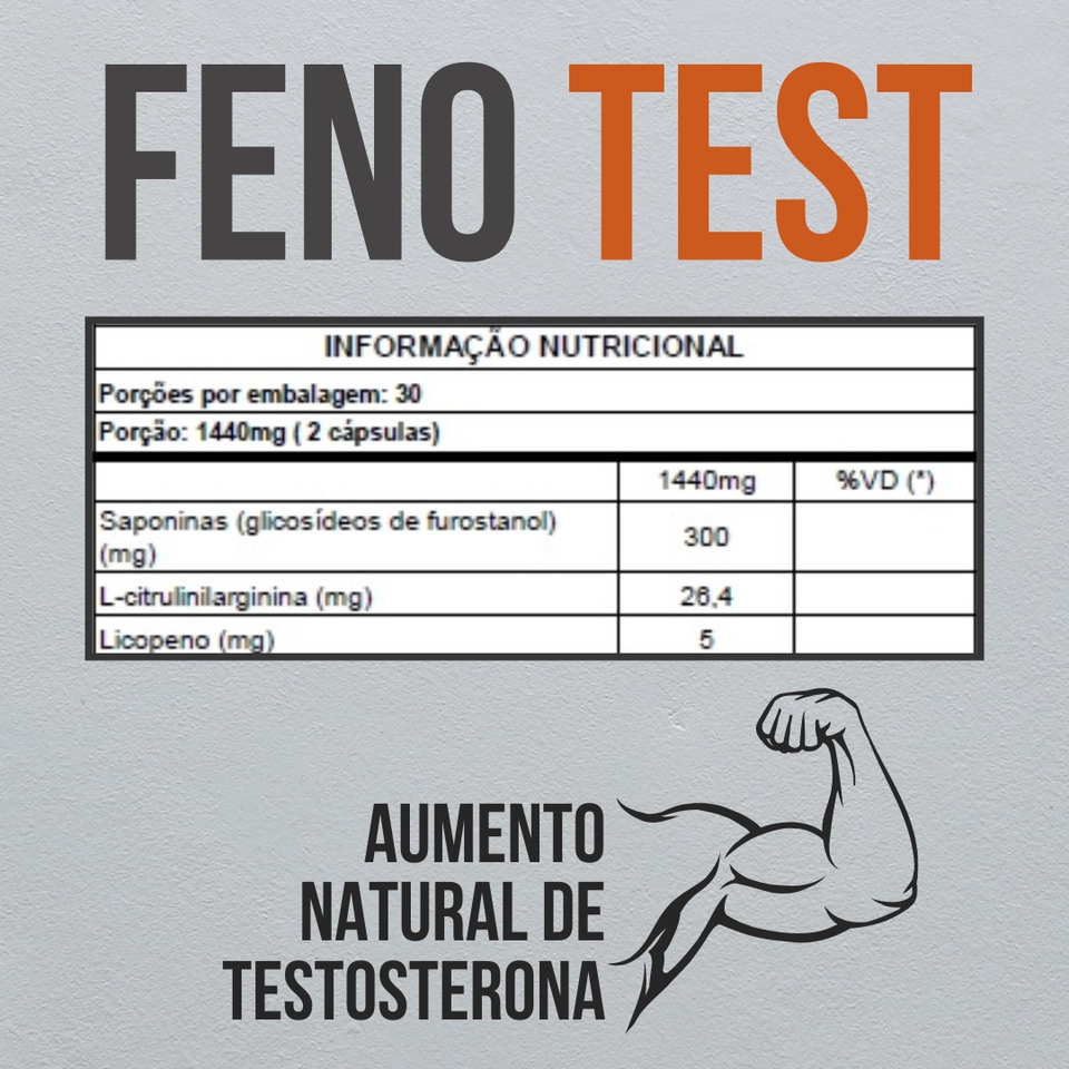 FENOTEST 60 CÁPSULAS - NEW MILLEN - 2