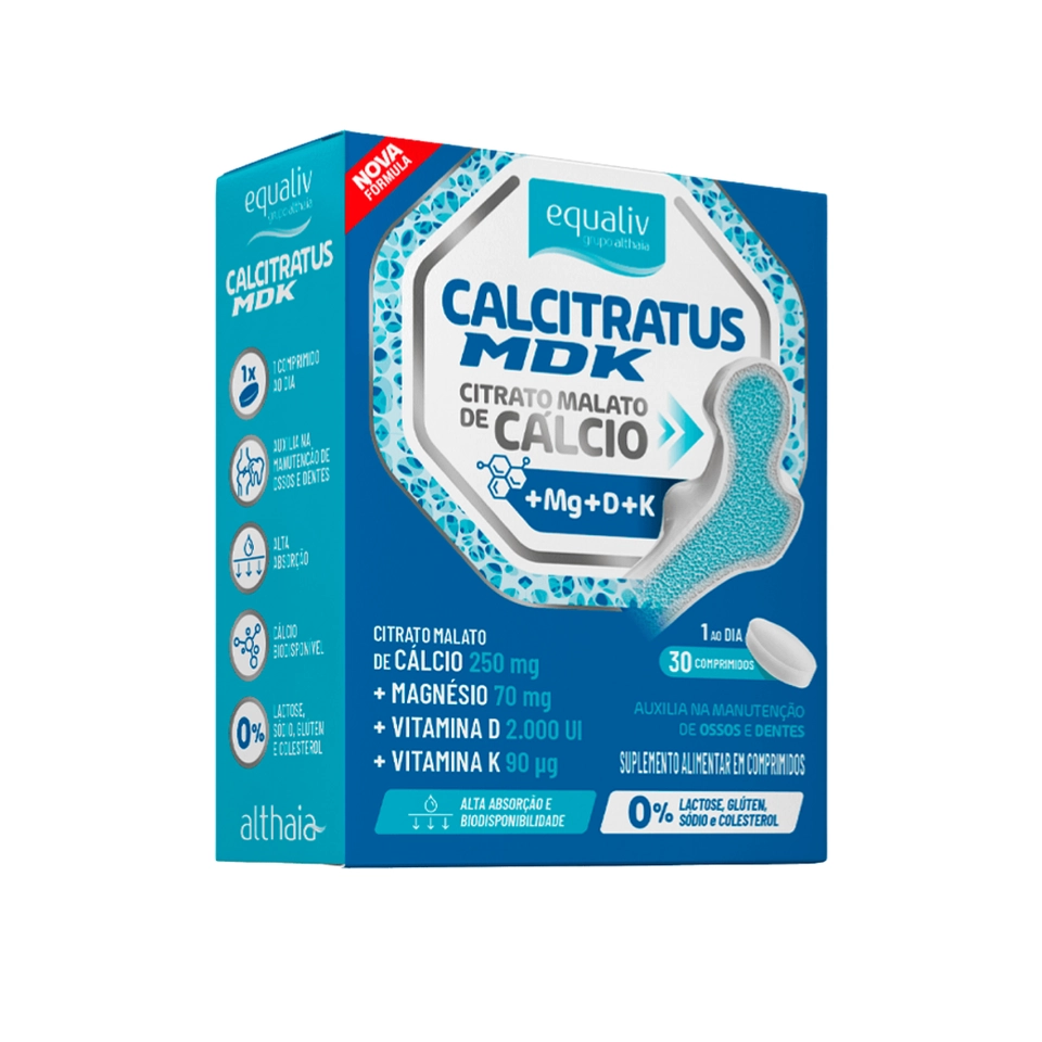 Calcitratus - 30 Comprimidos - Equaliv - 1