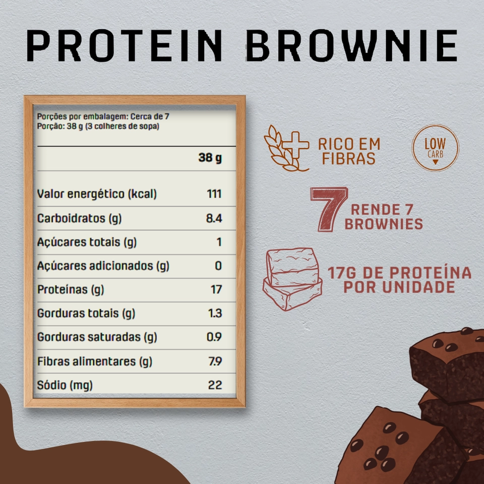 PROTEIN BROWNIE 270g - DUX NUTRITION - 2