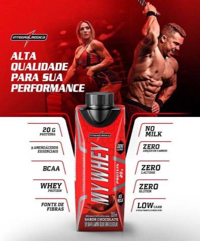 My Whey Pronto pra beber 250ml  - 2