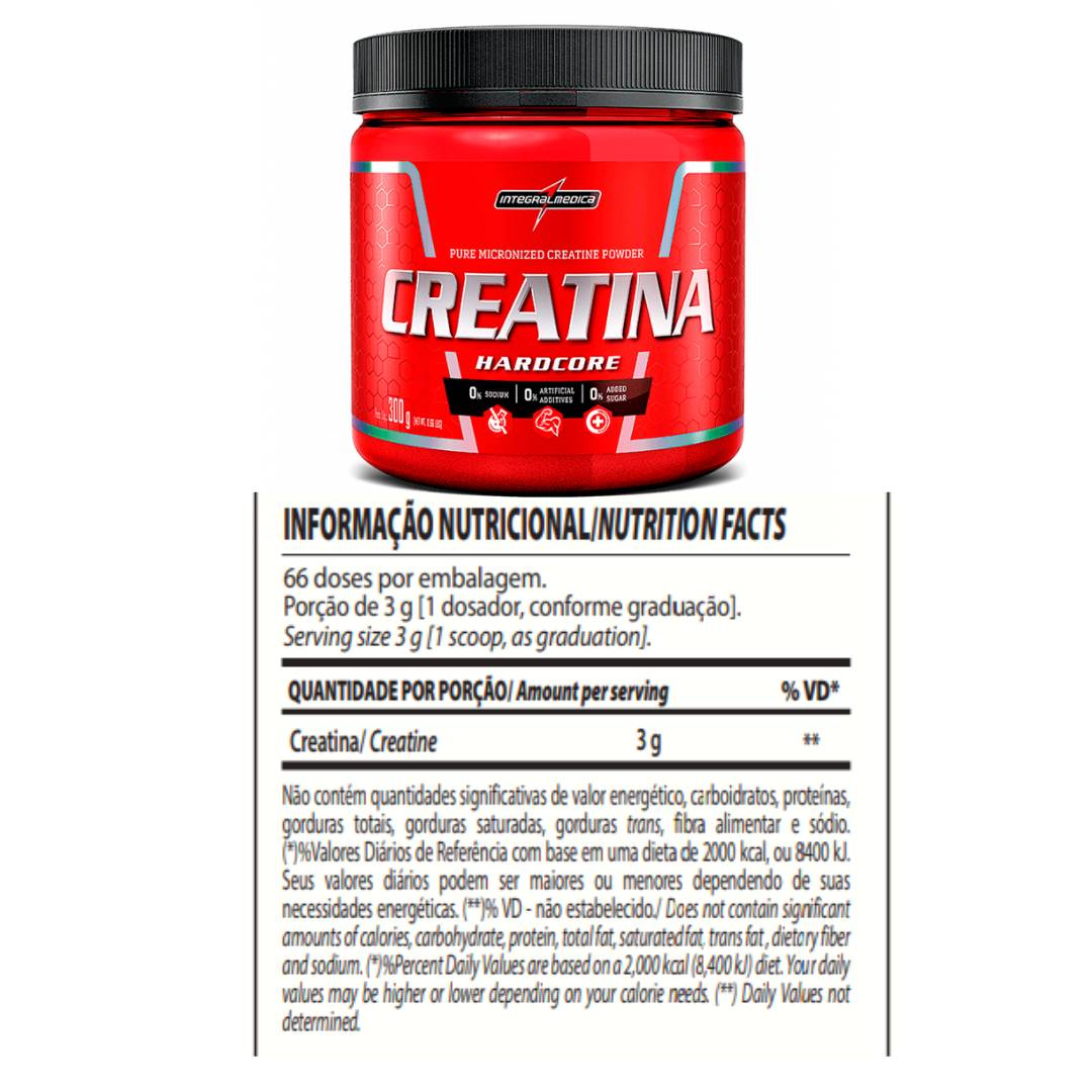 Creatina 300g IntegralMedica - 2