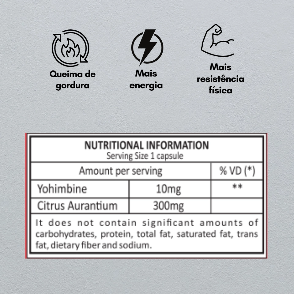 Yohibine 90 Cápsulas Health Life - 2