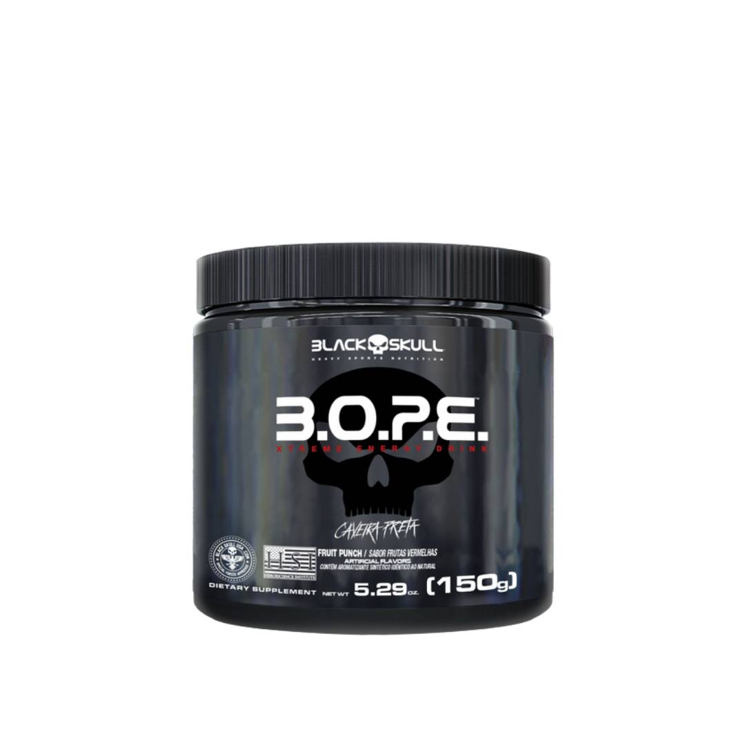 Pré Treino BOPE 150g Black Skull - 1
