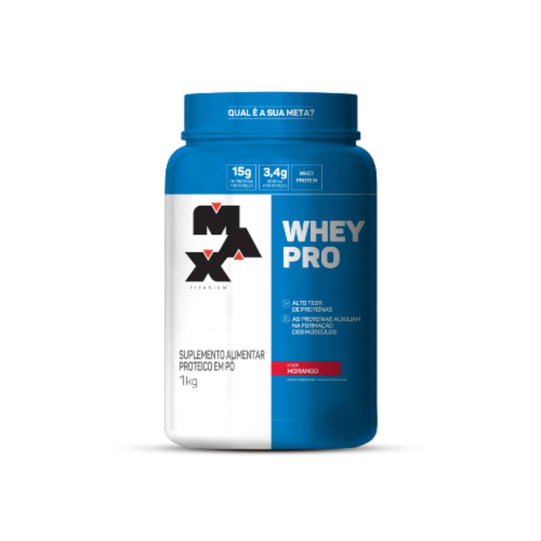 Whey Pro 1Kg Max Titanium - 1