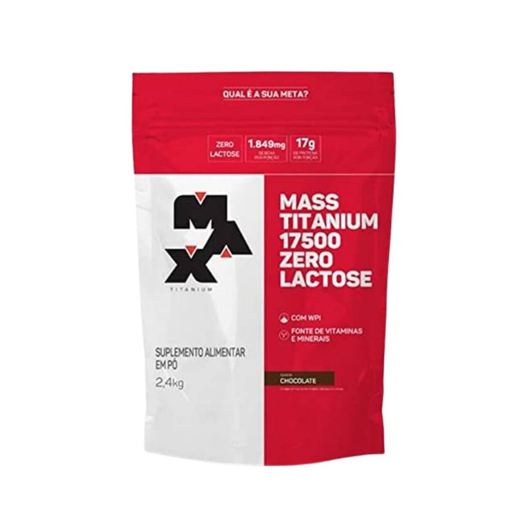 Hipercalórico Zero Lactose 2,4kg Max Titanium