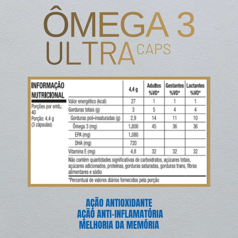 Ômega 3 Ultra Caps | 60 Cáps - Equaliv - 2