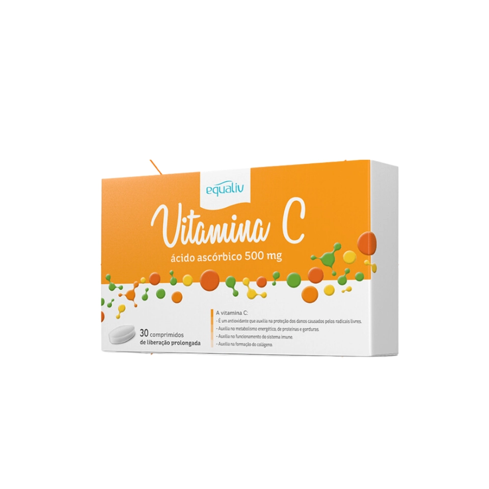 Vitamina C 10 Cápsulas Equaliv - 1