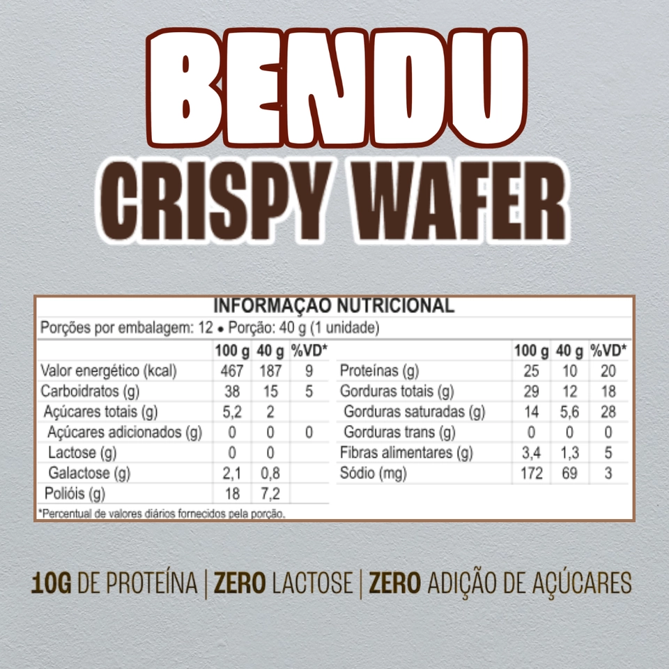 CRISPY WAFER 40g -Bendu - 2