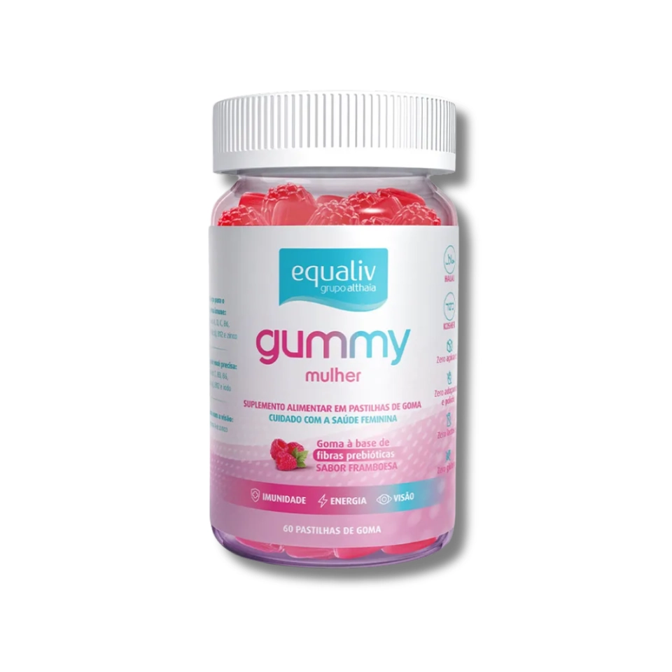 Gummy Mulher 60 unidades - Equaliv