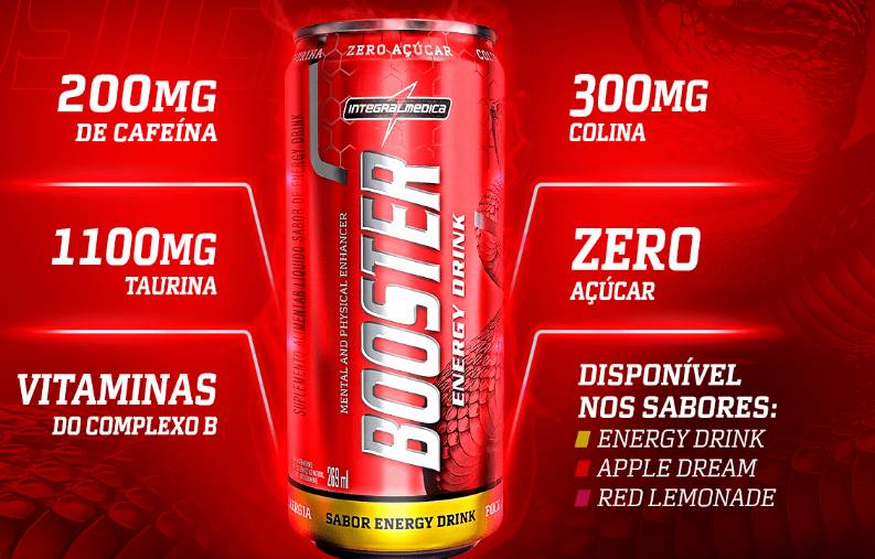 Energético Booster Energy Drink 269ml - 2
