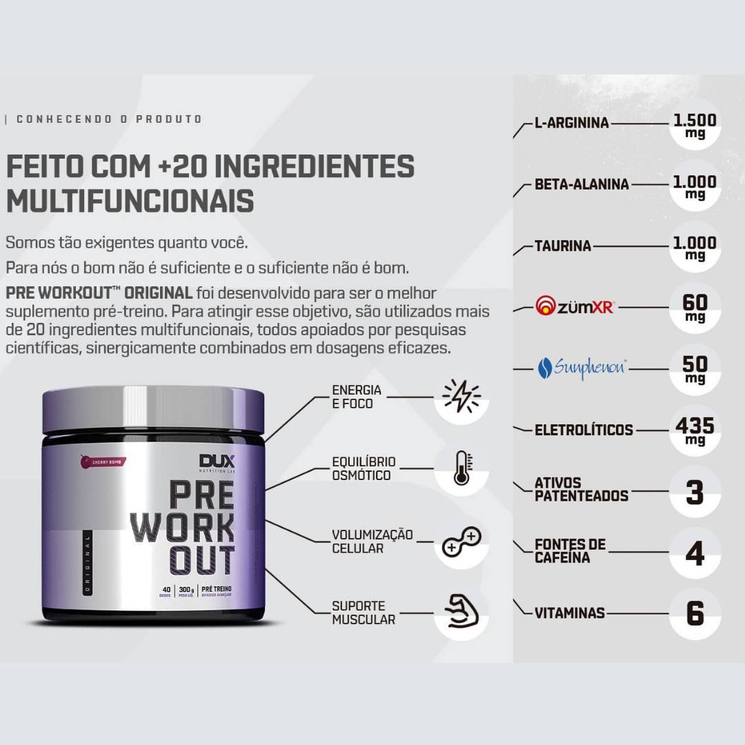 Pré Workout 300g DUX - 2