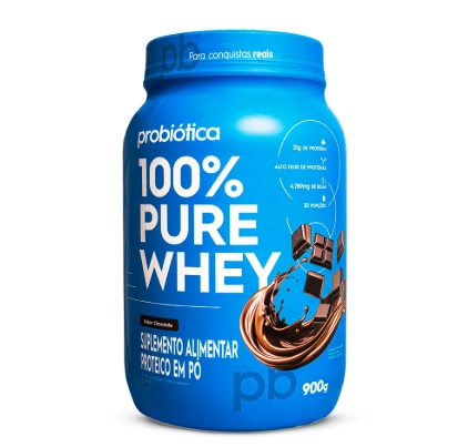 Whey 100% 900g Pote Probiótica - 1