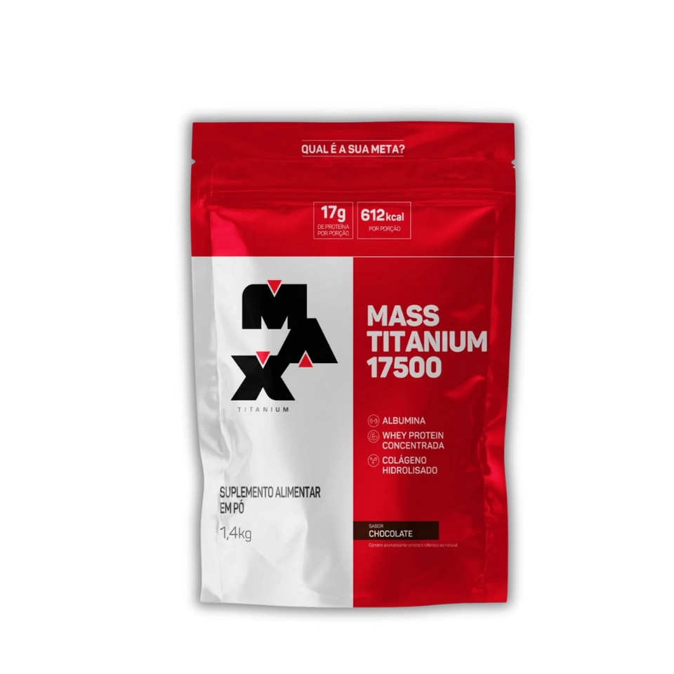 Hipercalórico Mass Titanium Refil 1,4Kg