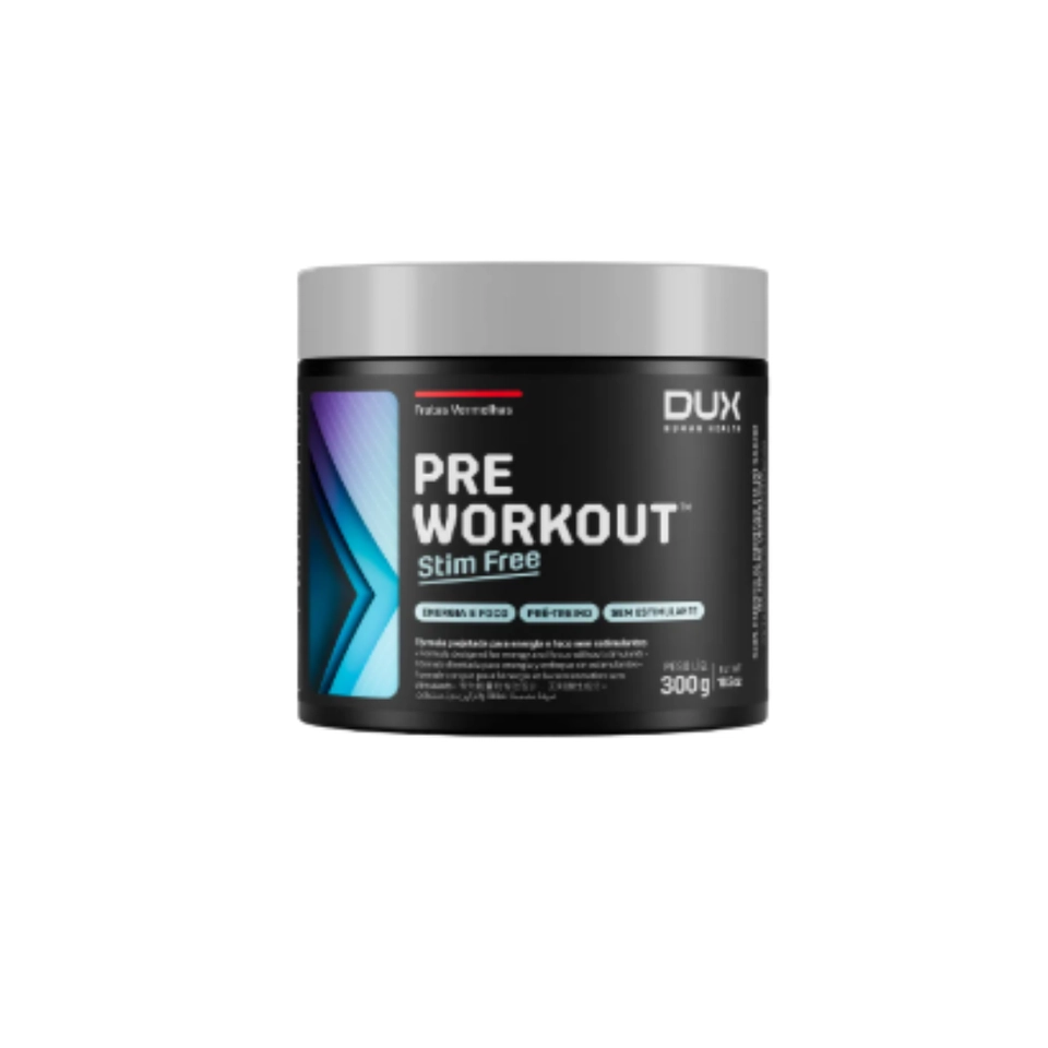 Pré Workout Sem Cafeína 300g Dux
