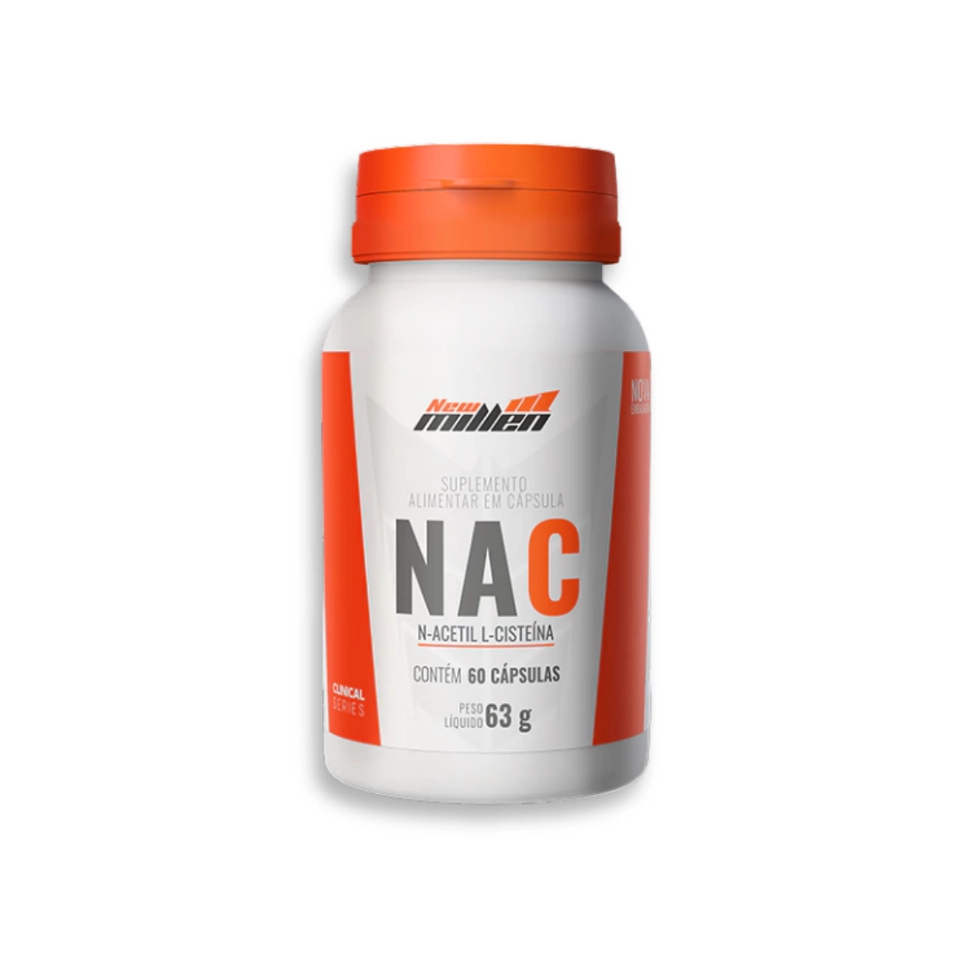 NAC (N-Acetil L-Cisteína) | 60 Cápsulas - New Millen