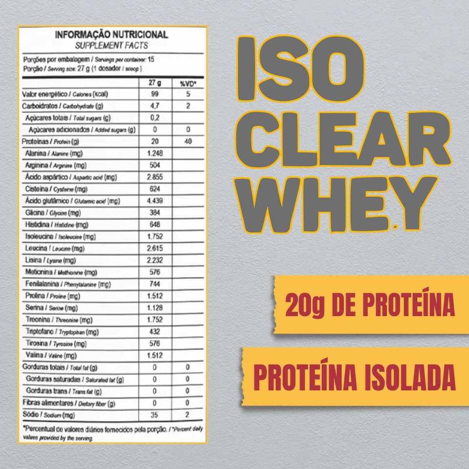 Iso Clear Whey Pote 405g - Max Titanium - 2