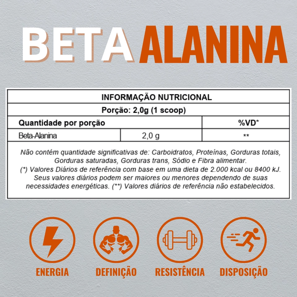 Beta Alanina 120g - New Millen - 2