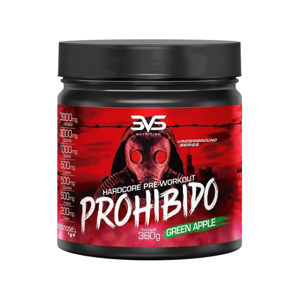 Pré Treino Prohibido 360g 3VS - 1