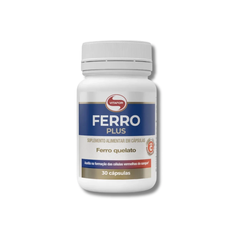 FERRO PLUS 30 Cápsulas - Vitafor