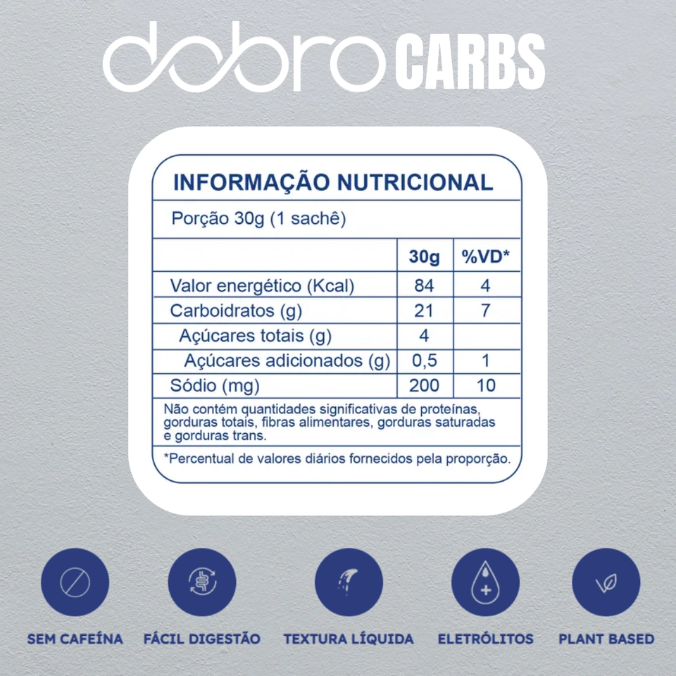 Dobro Carbs Gel 30g -  Unidade - 2