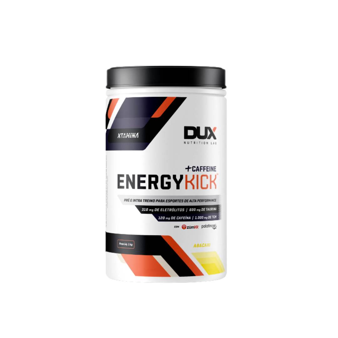 Pré Treino Energy Kick + Caffeine 1000g Dux Nutrition - 1