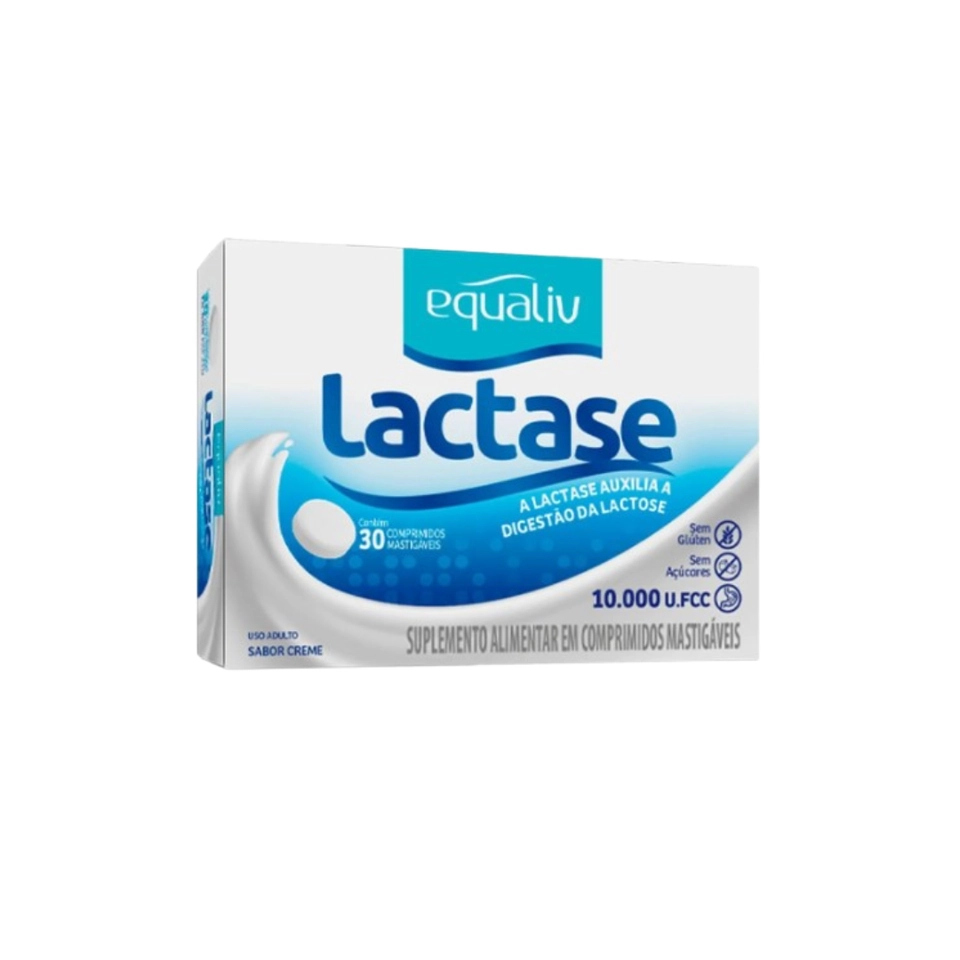 Lactase 10.000 FCC 30 Comprimidos Equaliv - 1