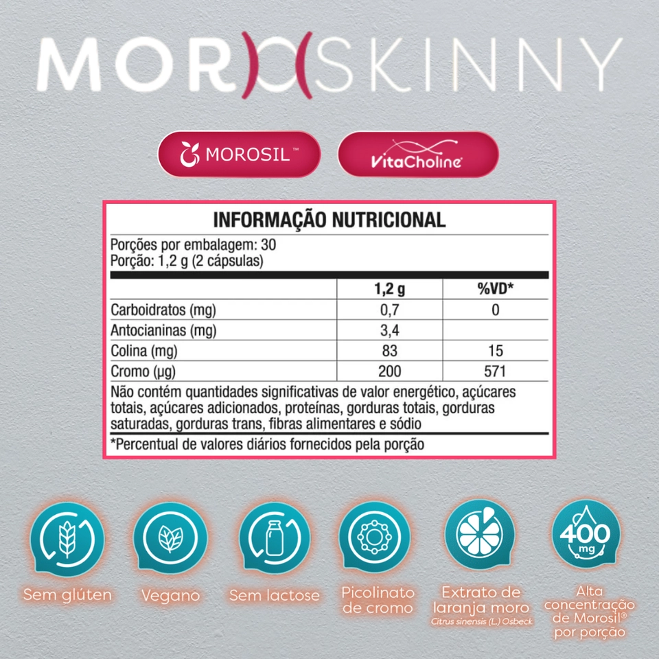 Moro Skinny | 60 Cáps - Equaliv - 2