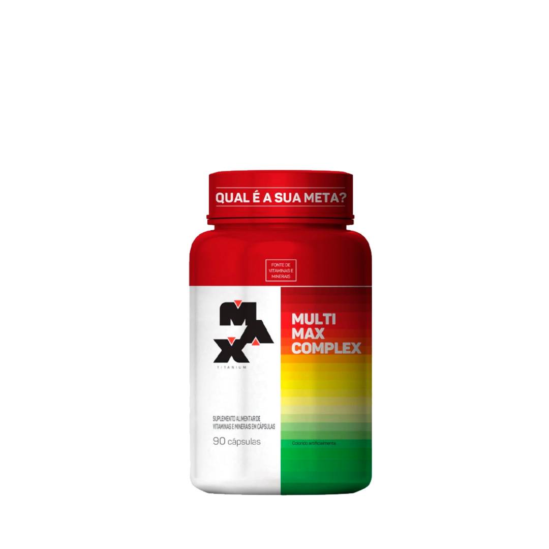 Multivitamínico 90 cápsulas Max Titanium - 1