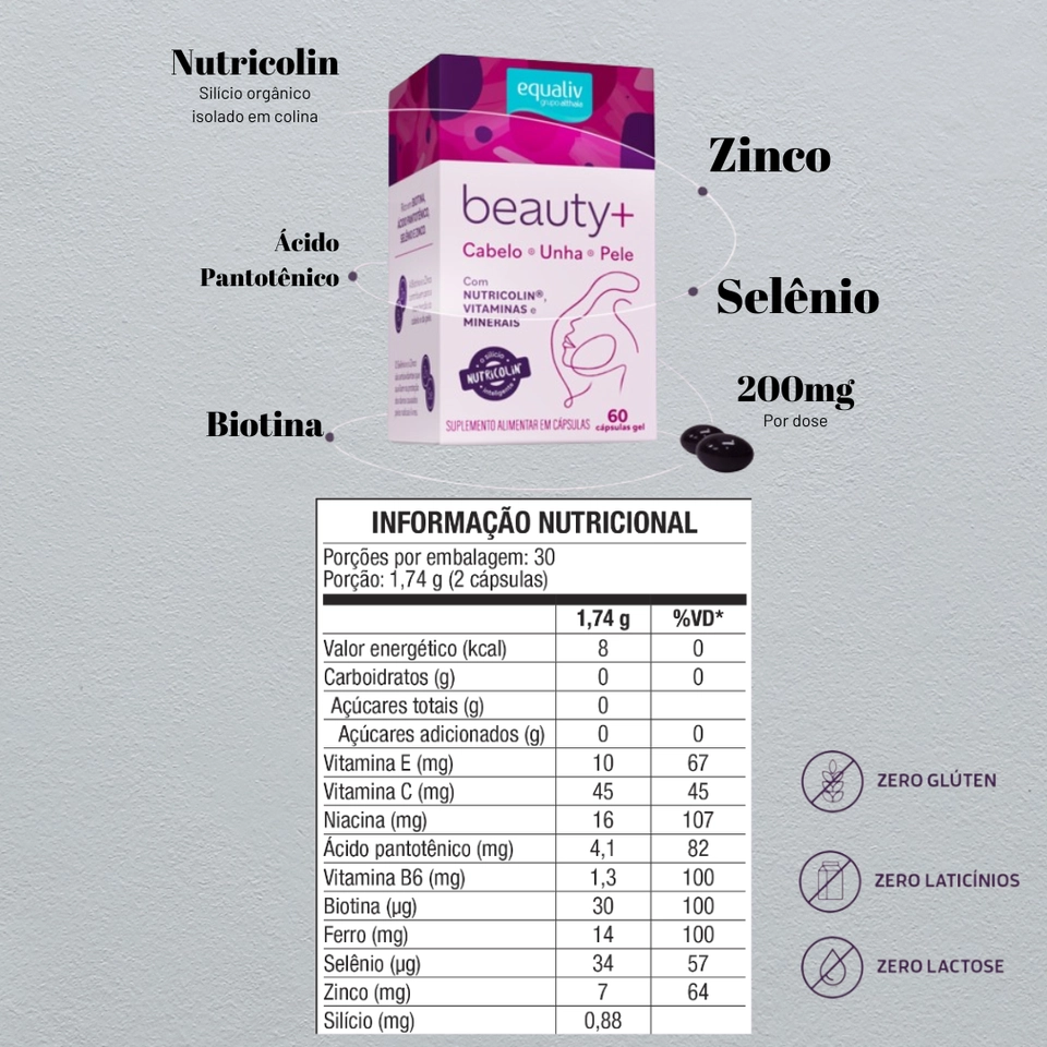 Beauty+ 60 Cápsulas Equaliv - 2