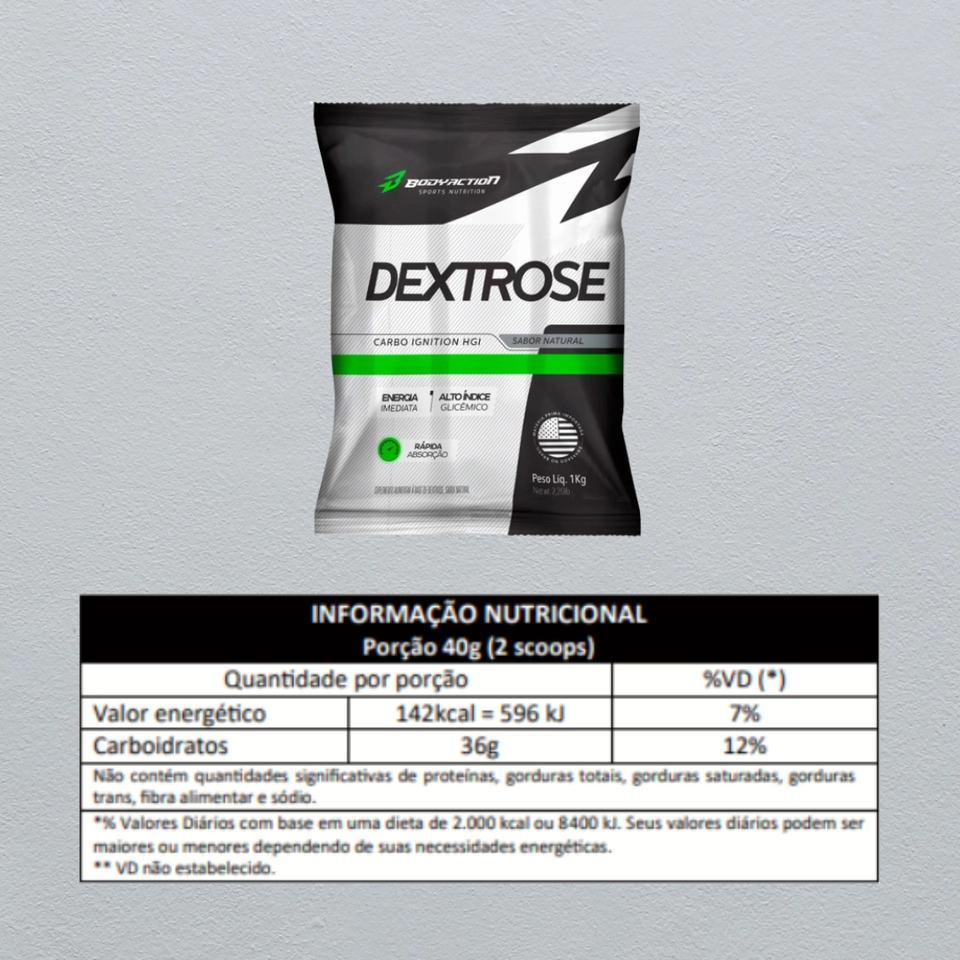 Dextrose 1kg Body Action - 2