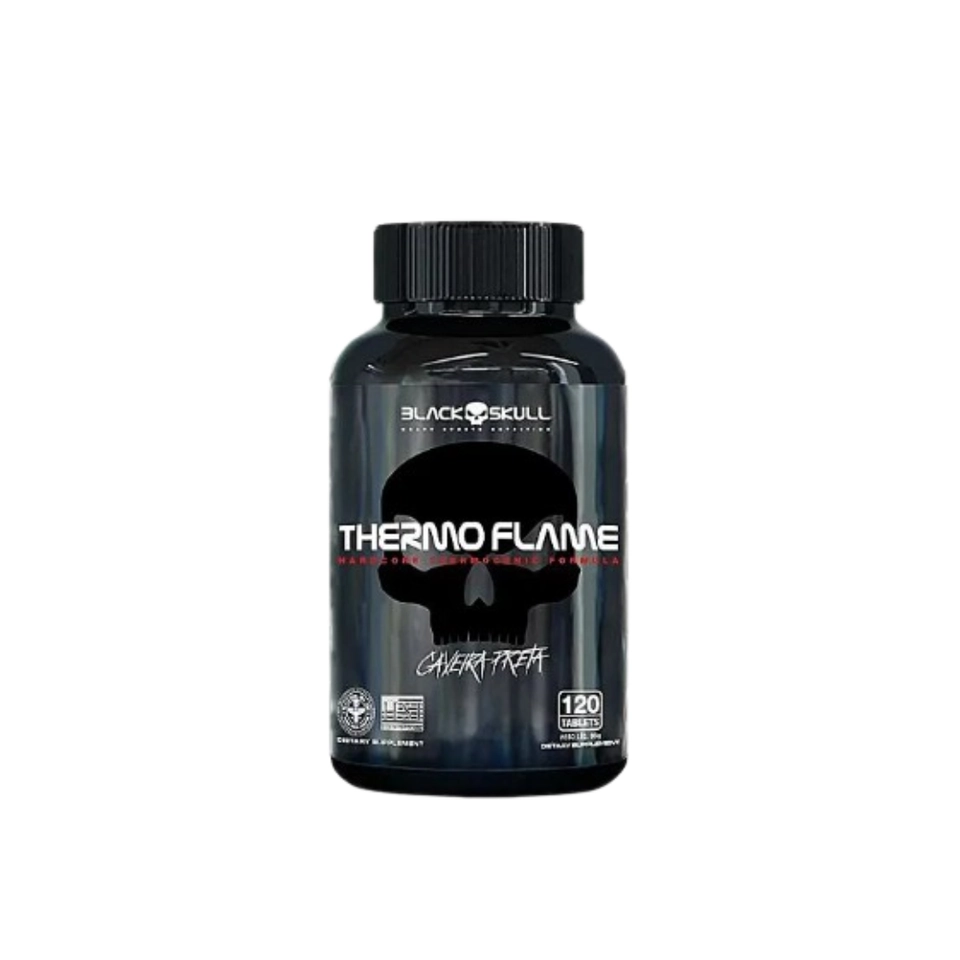 Thermo Flame 120 Cápsulas Black Skull - 1