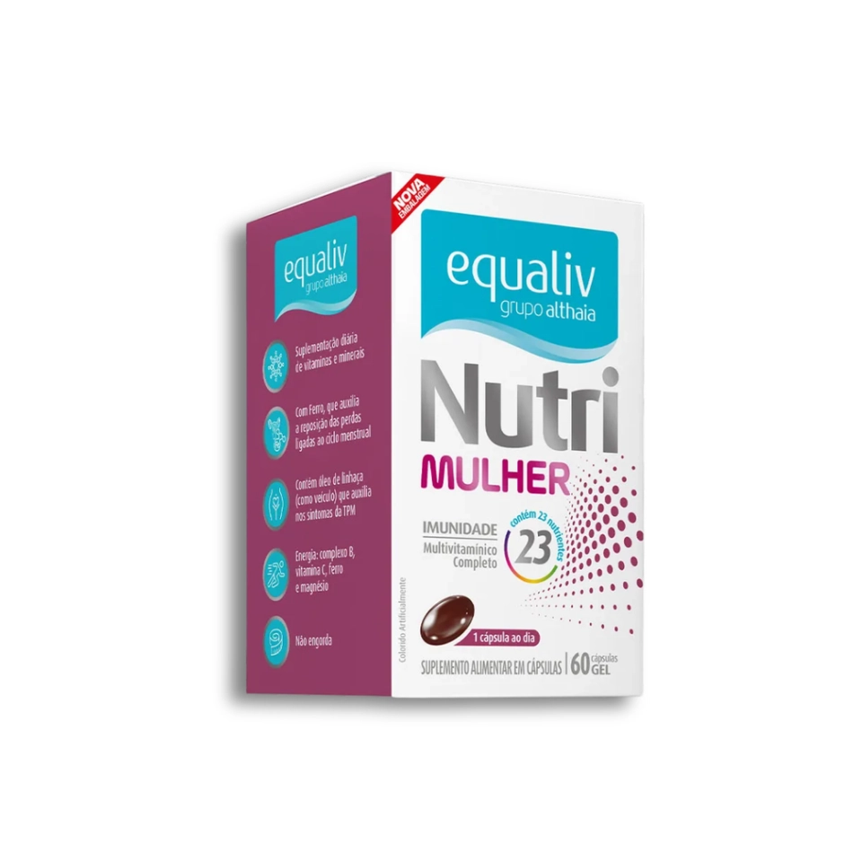 Nutri Mulher | 60 Cáps - Equaliv - 1
