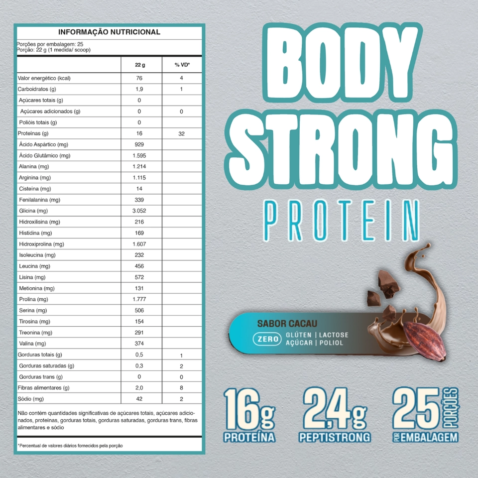Equaliv Body Strong Protein - 550g - 2